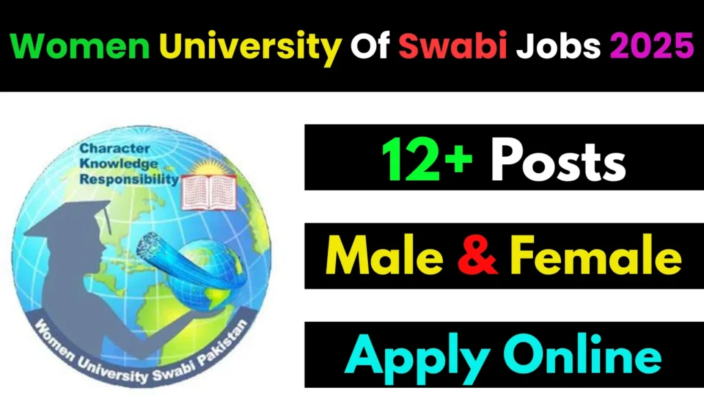 Women University Of Swabi Jobs 2025