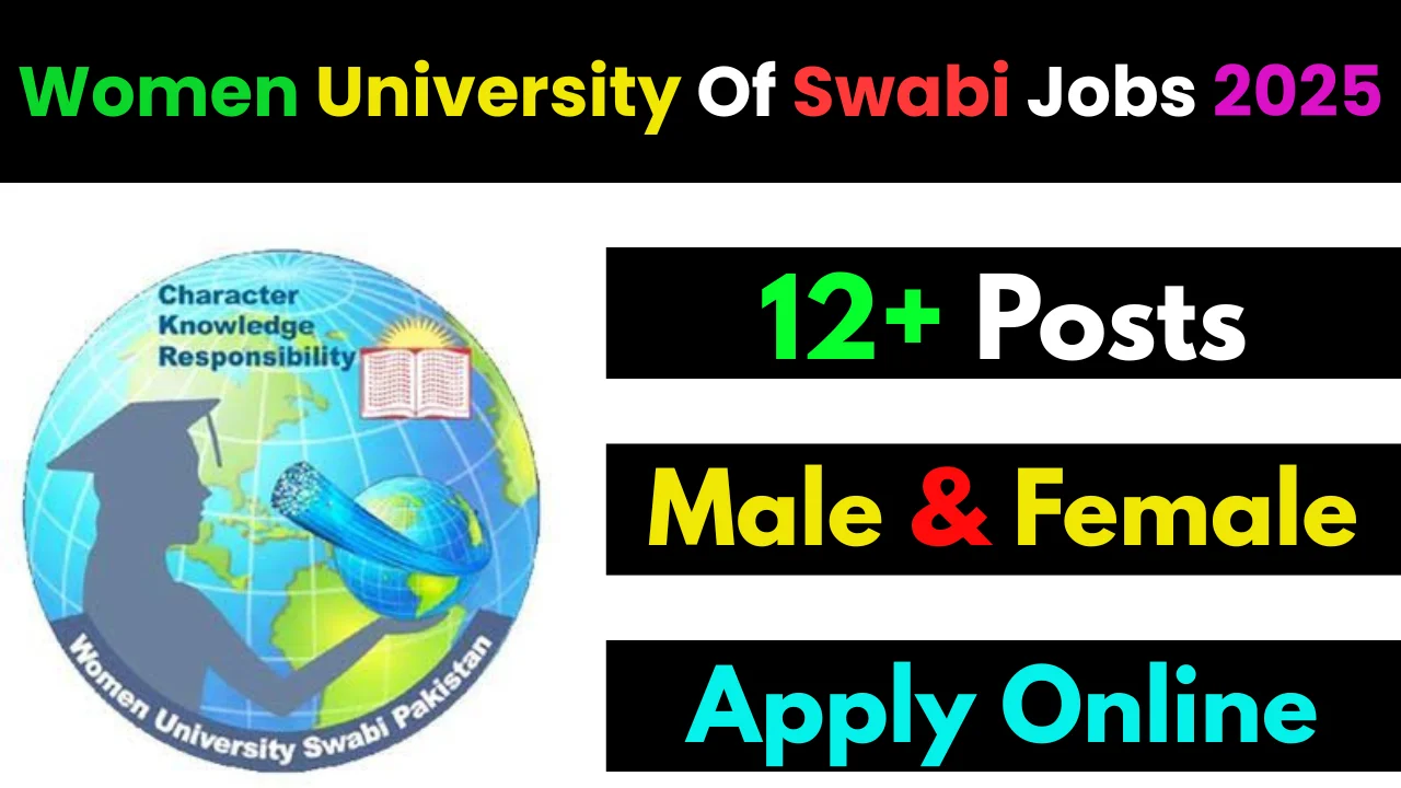 Women University Of Swabi Jobs 2025